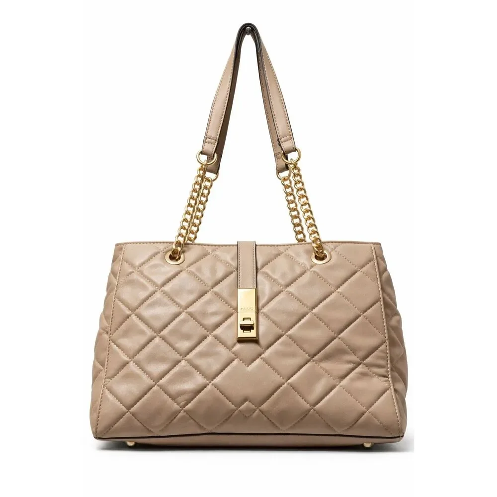 ALDO Quilted Shoulder Tote | Gold Chain Business Casual Handbag